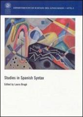 Studies in spanish syntax