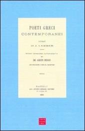 Poeti greci contemporanei