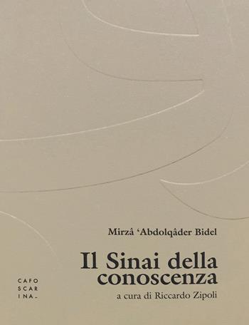 Il Sinai della conoscenza - Mirza Bidel - Libro Libreria Editrice Cafoscarina 2018 | Libraccio.it