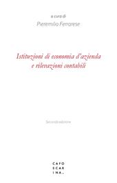 Istituzioni di economia d'azienda e rilevazioni contabili