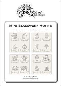 Mini blackwork motifs. Blackwork designs - Valentina Sardu - Libro Marcovalerio 2014, Ajisai Blackwork | Libraccio.it