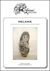 Melanie. A blackwork doll design