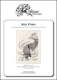 Koi fish. A blackwork design - Valentina Sardu - Libro Marcovalerio 2014, Ajisai Blackwork | Libraccio.it