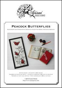 Peacock butterflies. Cross stitch and blackwork design - Valentina Sardu - Libro Marcovalerio 2014, Ajisaipress | Libraccio.it