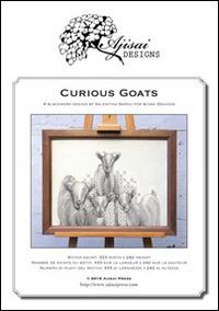 Curious goats. Blackwork design. Ediz. italiana, francese e inglese - Valentina Sardu - Libro Marcovalerio 2015, Ajisai Blackwork | Libraccio.it