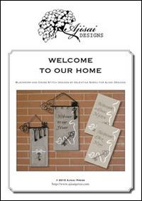 Welcome to our home. Cross stitch and blackwork designs. Ediz. italiana, francese e inglese - Valentina Sardu - Libro Marcovalerio 2015, Ajisai Blackwork | Libraccio.it