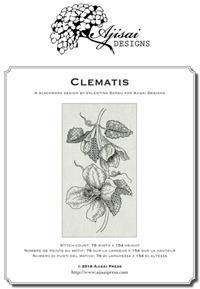 Clematis. Blackwork design - Valentina Sardu - Libro Marcovalerio 2018, Ajisai Blackwork | Libraccio.it