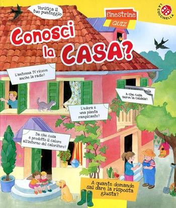 Conosci la casa? Finestrine quiz - Gabriele Clima, Nella Bosnia - Libro La Coccinella 2012 | Libraccio.it