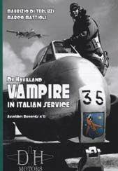 De Havilland Vampire in italian service. Ediz. italiana e inglese