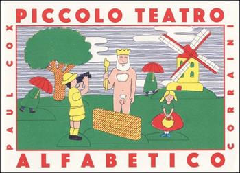 Piccolo teatro alfabetico - Paul Cox - Libro Corraini 2017 | Libraccio.it