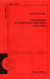 Carteggio D'Annunzio-Gravina (1915-1924)