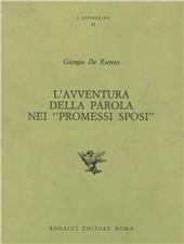 L'avventura della parola nei «Promessi sposi»