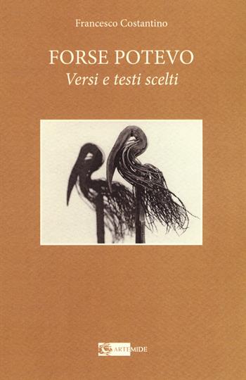 Forse potevo. Versi e testi scelti - Francesco Costantino - Libro Artemide 2018 | Libraccio.it