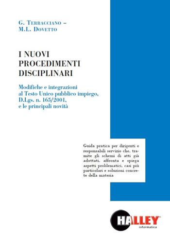 I nuovi procedimenti disciplinari - Gennaro Terracciano, M. L. Dovetto - Libro Halley 2019 | Libraccio.it