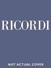 Tosca. Melodramma in 3 atti di L. Illica e G. Giacosa. Riduzione per canto e pianoforte. Ediz. italiana e inglese