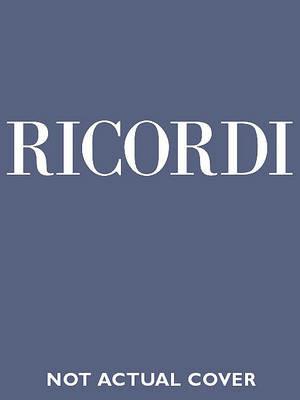 Tosca. Melodramma in 3 atti di L. Illica e G. Giacosa. Riduzione per canto e pianoforte. Ediz. italiana e inglese - Giacomo Puccini - Libro Casa Ricordi 1997 | Libraccio.it