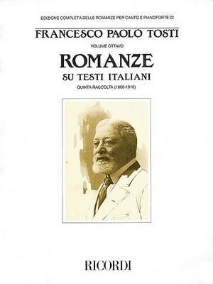 Romanze su testi italiani (1866-1916)  - Libro Casa Ricordi 2002, Ediz.delle romanze per canto e pianoforte | Libraccio.it