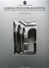 Quaderno dell'Istituto di storia dell'architettura. Vol. 43