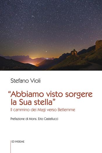 «Abbiamo visto sorgere la sua stella». Il cammino dei Magi verso Betlemme - Stefano Violi - Libro Ed Insieme 2020, Diario di bordo | Libraccio.it