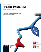 Spazio immagini. Vol. B: Prospettiva, disegno a mano libera e disegno digitale. Con espansione online. Con CD-ROM