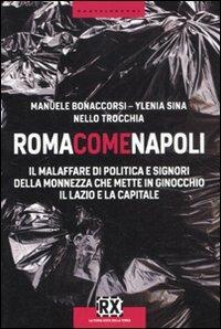 Roma come Napoli. Il malaffare di politica e signori della monnezza che mette in ginocchio il Lazio e la capitale - Manuele Bonaccorsi, Ylenia Sina, Nello Trocchia - Libro Castelvecchi 2011, RX | Libraccio.it