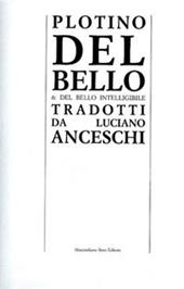 Del bello e del bello intelligibile