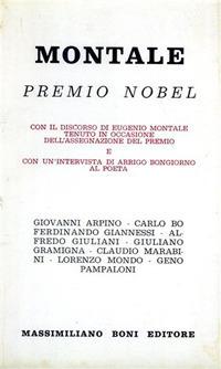 Montale premio Nobel  - Libro Firenzelibri 1977, I libri di Massimiliano Boni | Libraccio.it
