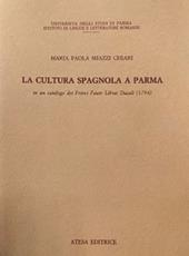 La cultura spagnola a Parma in un catalogo dei Frères Faure librai ducali (1794)