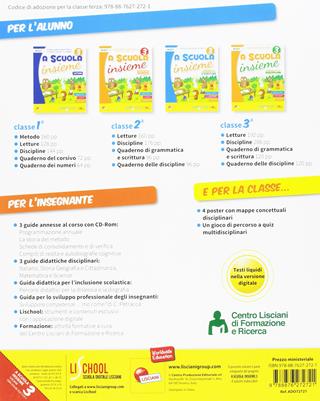A scuola insieme. Per la 3ª classe elementare. Con e-book. Con espansione online. Vol. 3  - Libro Lisciani Scuola 2017 | Libraccio.it