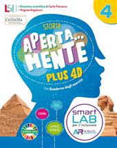 Aperta... mente. Plus 4D. Storia e Geografia. Con Sussidiario di storia e Quaderno operativo, Sussidiario di geografia e Quaderno operativo, Atlante di storia e geografia 4-5, Verifiche storia e geografia 4-5, Quaderno delle mappe di storia e geografia 4-5, Noi cittadini 4-5, Cartellina La mia Agend. Vol. 1