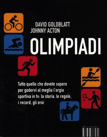 Olimpiadi - David Goldblatt, Johnny Acton - Libro Isbn Edizioni 2012 | Libraccio.it