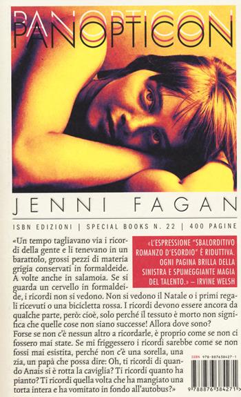 Panopticon - Jenni Fagan - Libro Isbn Edizioni 2014, Special books | Libraccio.it