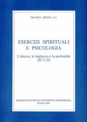 Esercizi spirituali e psicologia. L'altezza, la larghezza e la profondità (Ef. 3, 18)