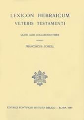 Lexicon hebraicum Veteris Testamenti
