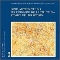 Fonti, matafonti e GIS per l'indagine della struttura storica del territorio  - Libro CELID 2009, Scuola di specializzazione | Libraccio.it