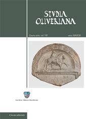Studia Oliveriana. Quarta serie. Vol. 7