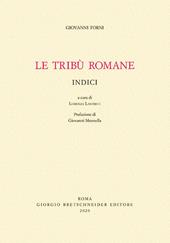 Le tribù Romane. Indici