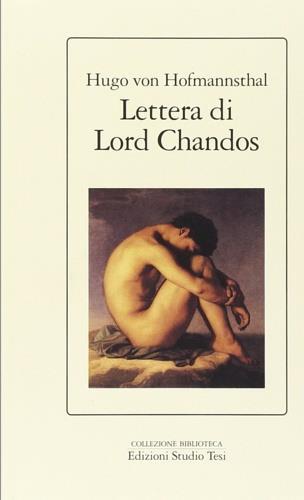 Lettera di Lord Chandos e altri scritti - Hugo von Hofmannsthal - Libro Edizioni Studio Tesi 1992, Biblioteca | Libraccio.it