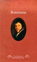 Rossiniana. Antologia della critica nella prima metà dell'Ottocento  - Libro Edizioni Studio Tesi 1992, L'arte della fuga | Libraccio.it