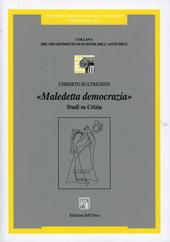 Maledetta democrazia. Studi su Crizia