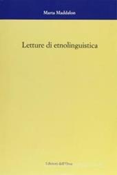 Letture di etnolinguistica