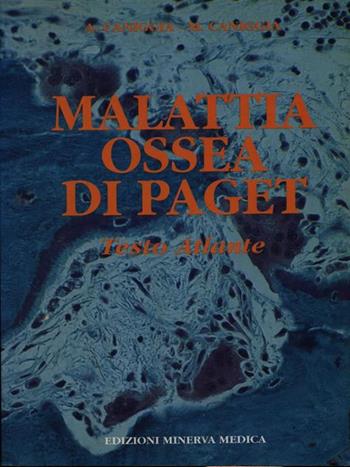 La malattia ossea di Paget. Testo atlante - Angelo Caniggia, Mario Caniggia - Libro Minerva Medica 1997, Per la biblioteca del medico | Libraccio.it