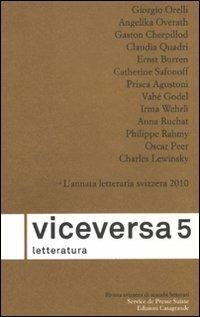 Viceversa. Letteratura. Vol. 5  - Libro Casagrande 2011 | Libraccio.it