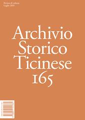 Archivio storico ticinese. Vol. 165