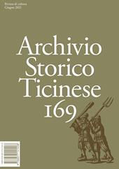 Archivio storico ticinese. Vol. 169