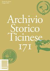 Archivio storico ticinese. Vol. 171
