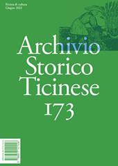 Archivio storico ticinese. Vol. 173