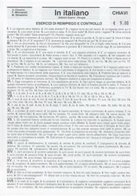 In italiano. Non solo parole. Esercizi di vocabolario. Chiavi - Angelo Chiuchiù, Fausto Minciarelli, Marcello Silvestrini - Libro Guerra Edizioni 2019 | Libraccio.it