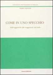 Come in uno specchio. Dall'oggettività alla soggettività del bello