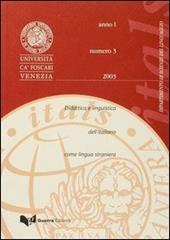 Itals. Didattica e linguistica dell'italiano come lingua straniera (2003). Vol. 3